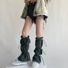 Women Winter Ankle Stocking Leg Warmers Long Socks Boot Cuffs Toppers Legging Pads Knee Brace Pads Knee Warmers Sleeve