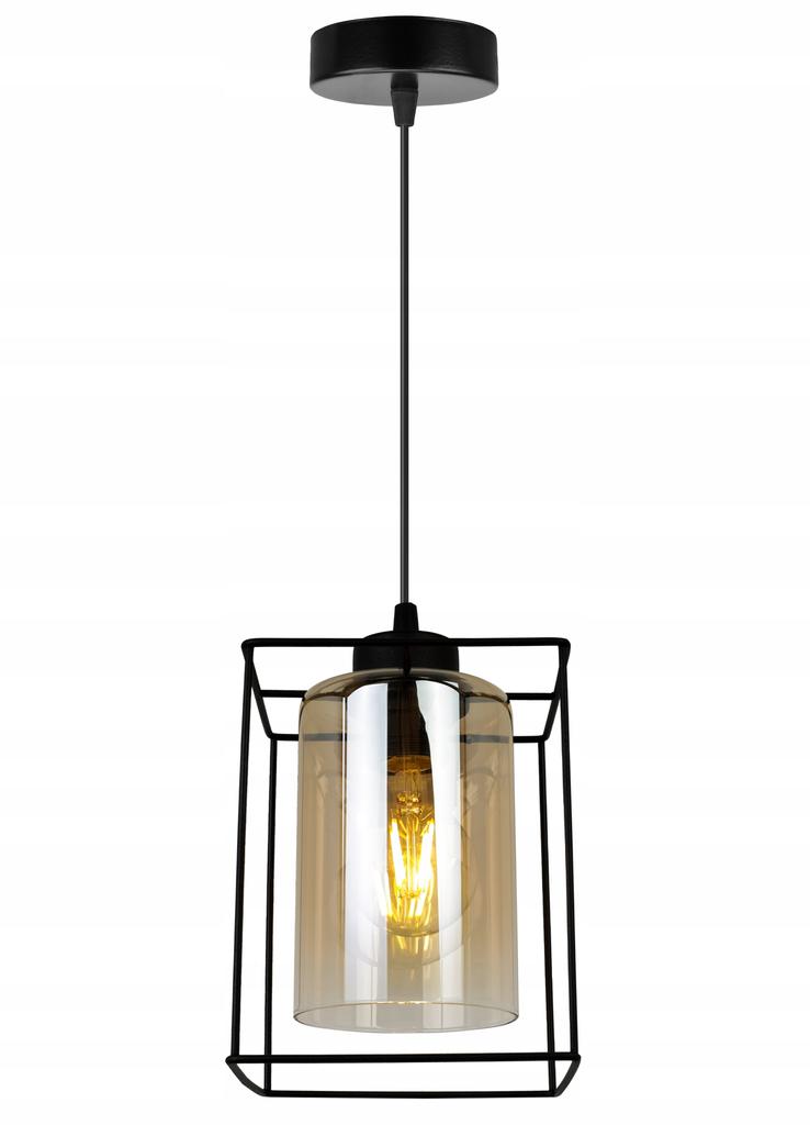 MODERN ELEGANT GLASS HANGING LAMP