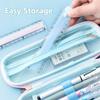 30CM Straight Ruler Clear Scale Geometric Drawing Ruler Multifunctional Measuring Ruler  Gift