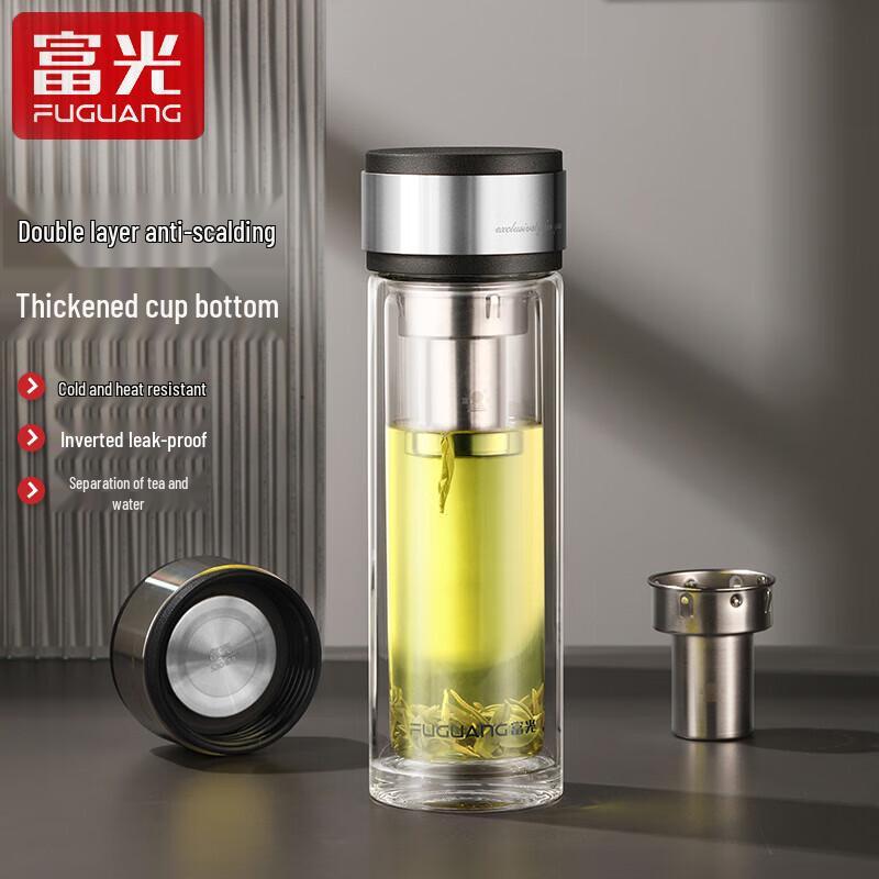 Fuguang Mingrui Double-Layer Glass Cup