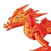 3D Printed Dragon Egg Figurine Movable Joints Flying Dragon Figure Fidget Toy Dragon Egg with Articulated Dragon Inside Decoration Ornament