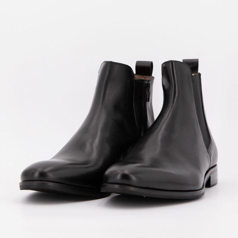 Boots classiques zippées cuir Homme PIERRE CARDIN