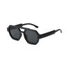 Vintage Geometric Square Pilot Sunglasses With Uv400 Protection For Outdoor Sports And Fashion