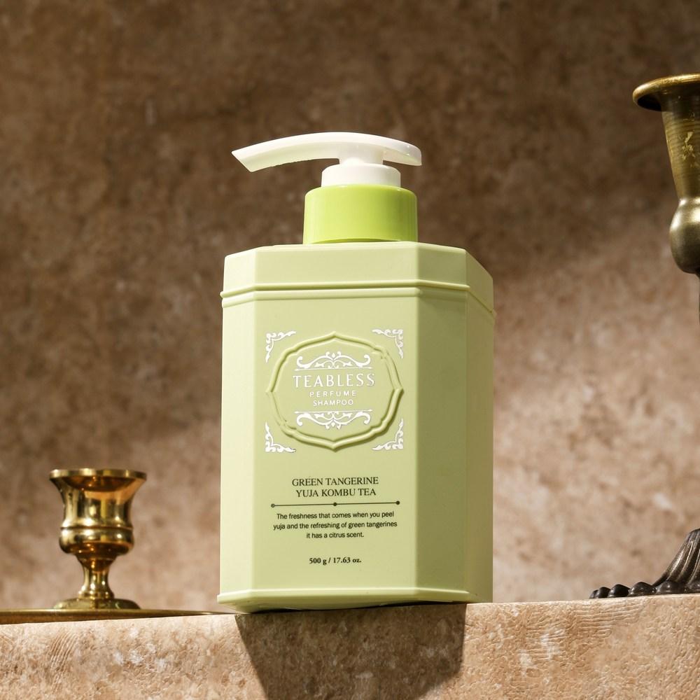 Tbless Combuti Perfume Hair Loss Shampoo Citrus Woody Scent, 2 Pieces, 500ml