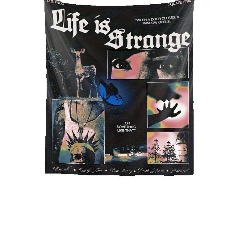 

Гобелен в стиле хиппи на тему Таро Дизайн Life is Strange Настенное искусство для декора вечеринки Фон для прямой трансляции Для дома, общежития, офиса 74x94cm(29x37in)