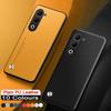 Case for OPPO A5 Carbon Fiber PU Leather Cover for OPPO A5X A5 Pro A3X A3 A2 A1 A80 A60 A40 Matte Anti-Shock Plain Cases Bumper