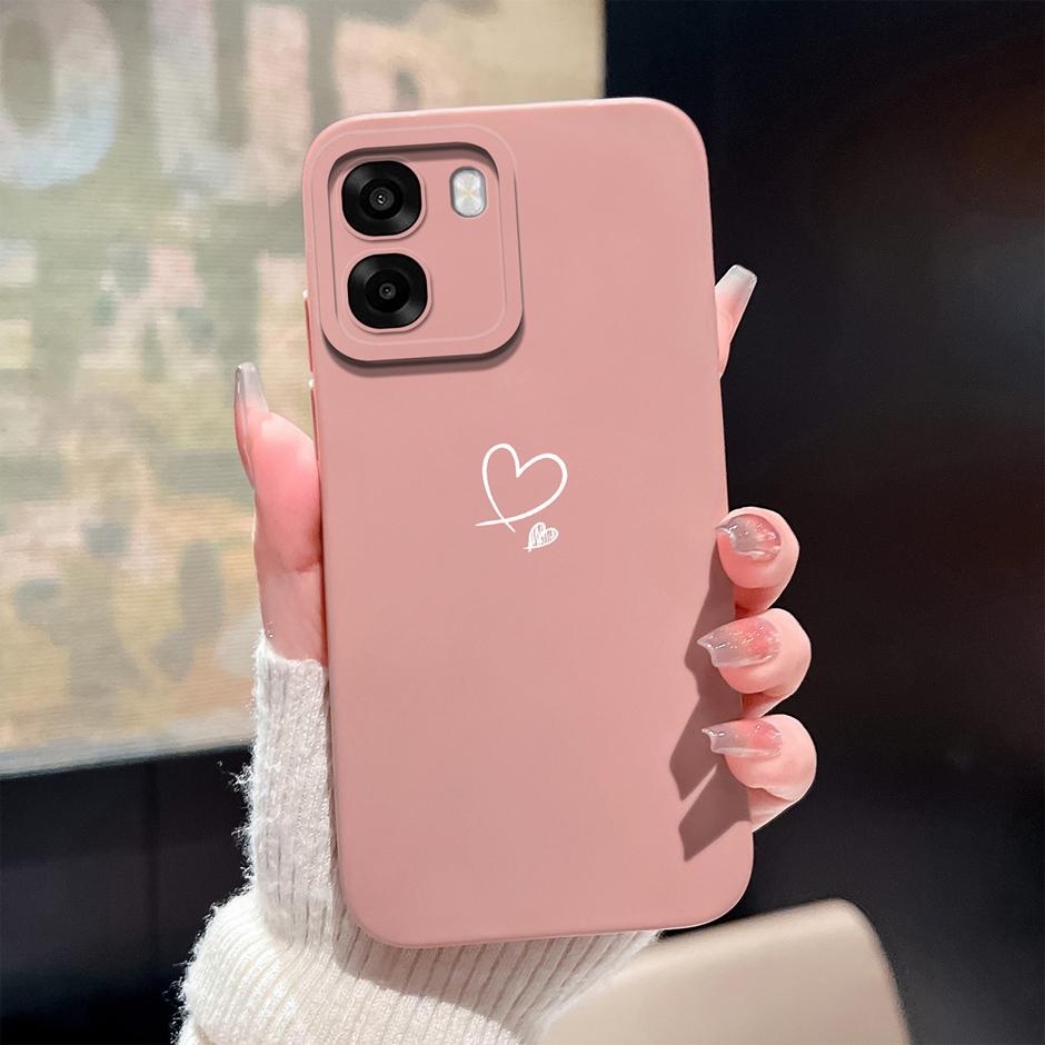 Per Oppo A6 A6x A6s 4G 5G Custodie Carine Cartoni Animati Dolci Ragazze Morbido Silicone Liquido Paracolpi Protettivo Cover Per OppoA6 A6x A6s Fundas