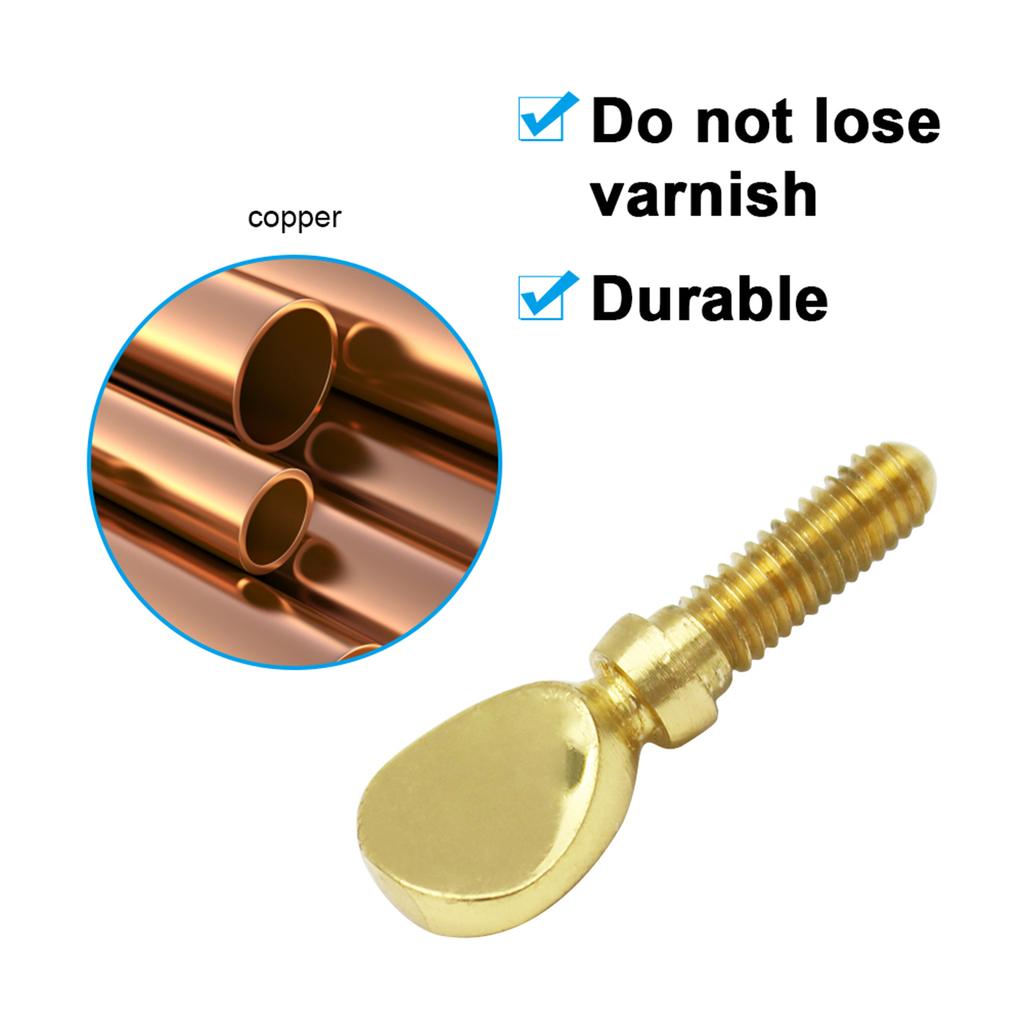 Durable Copper Sax Neck Tightening Screw Saxophone Replacement Parts Instrument Accessory