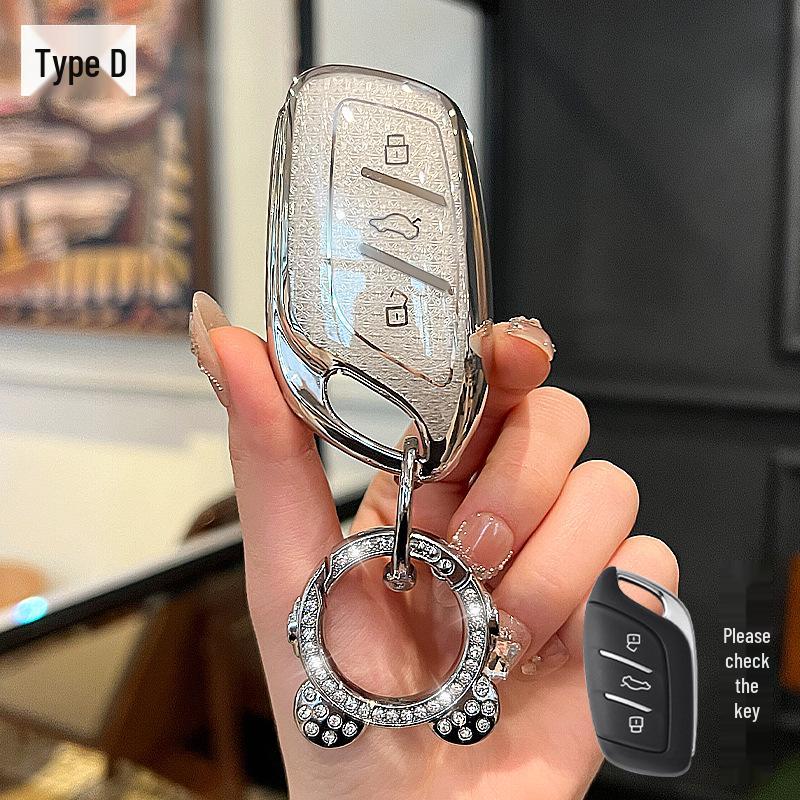 Roewe Car Key Cover for RX5/350/360/W5/Ei6/RX8/HS Models