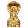 Chinese Bronze Copper Shakyamuni Buddha Statue Buddhism Figurine