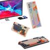 BT5.0/2.4G Dual Mode Gaming Keyboard Battery Digital Display Compact Keyboard Colourful Light Ergonomic Keyboard for PC Notebook