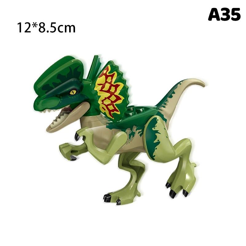 Dinosaurs World Dinosaurs Model Diy Bricks Toys Building Blocks Assemble Educational Toys For Kids Xmas Gifts