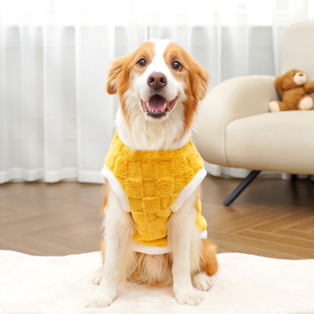 1.5-25kg Golden Retriever French Bulldog Clothes Pajamas Warm Fleece Winter Cat Coat Pet Clothes For Medium and Large Dogs