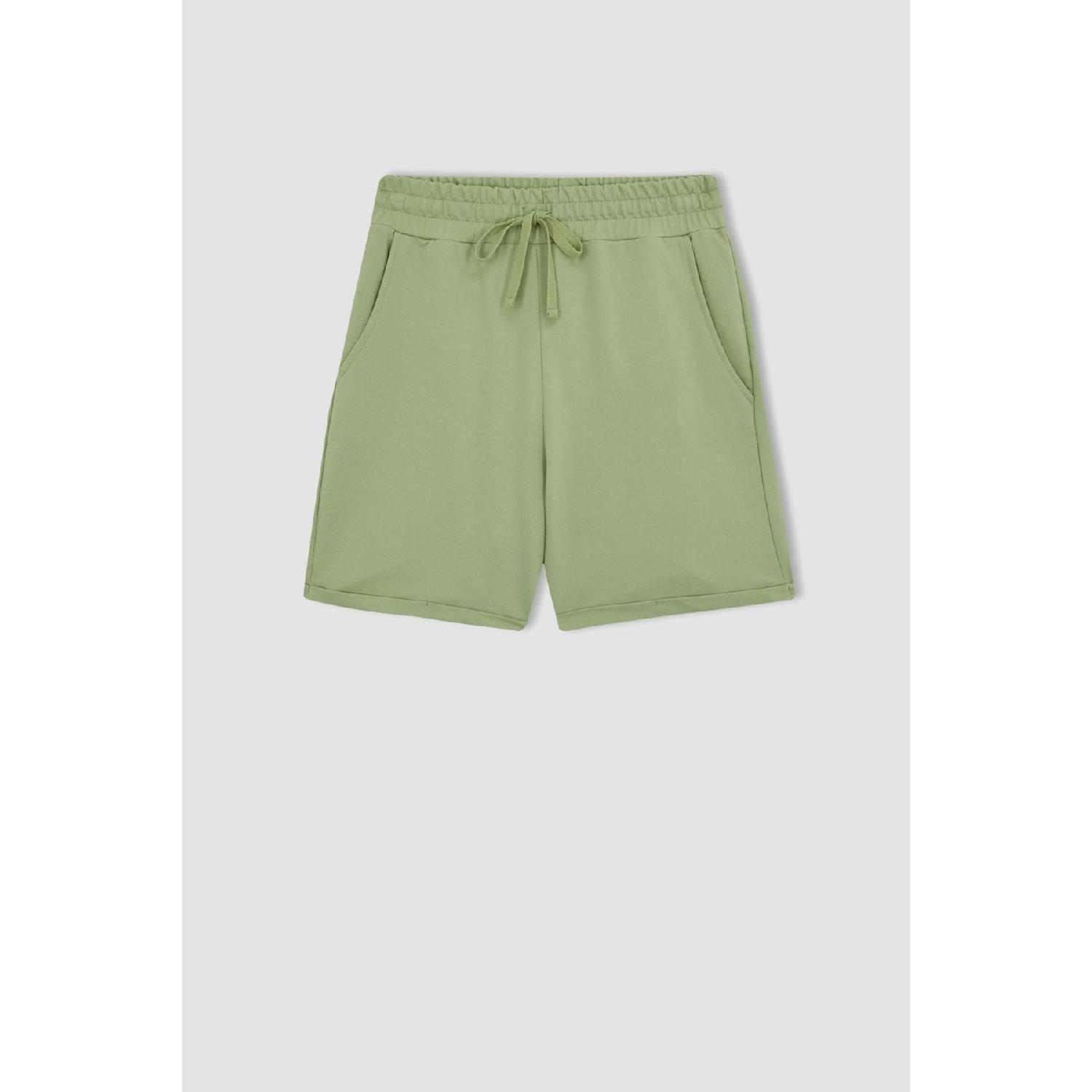 

Regular Fit Lace Waist Bermuda Shorts U4066az23sm S зелений