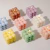 Bubble Geometric Cube Aroma Candle - Creative Home Ornament & Souvenir Gift