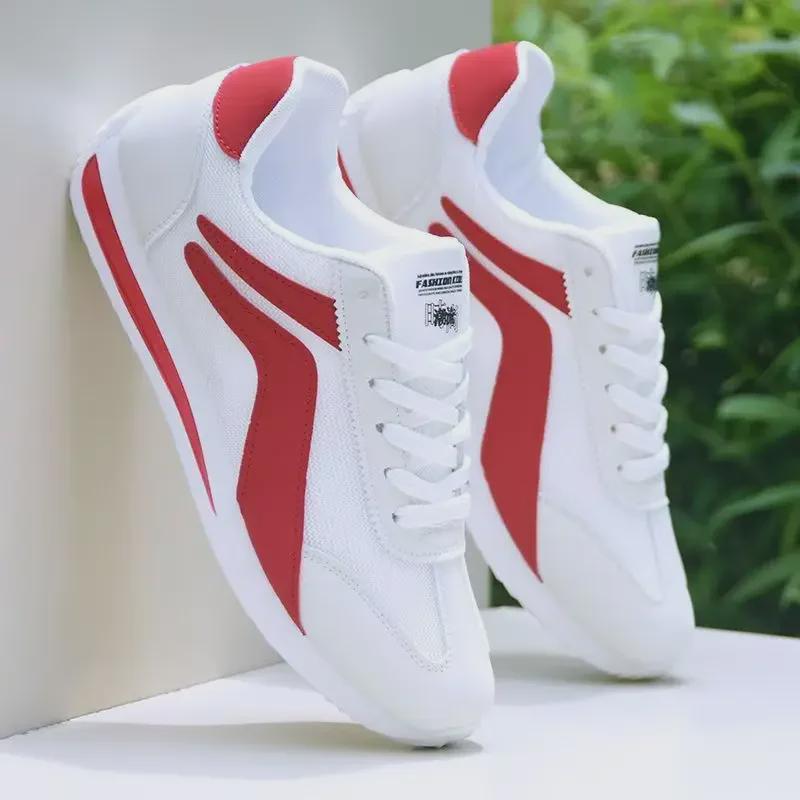 Men's Summer Korean Style Mesh Sports Shoes - Casual Trendy Running Sneakers