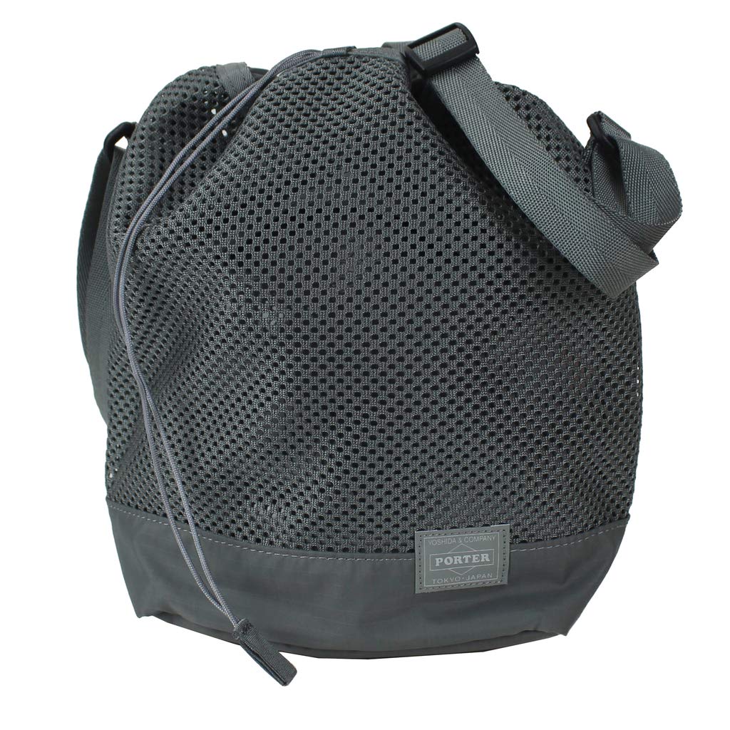 

PORTER Screen SCREEN DRAWSTRING BAG Drawstring Shoulder Bag [Porter] 875-19107 Gray/11