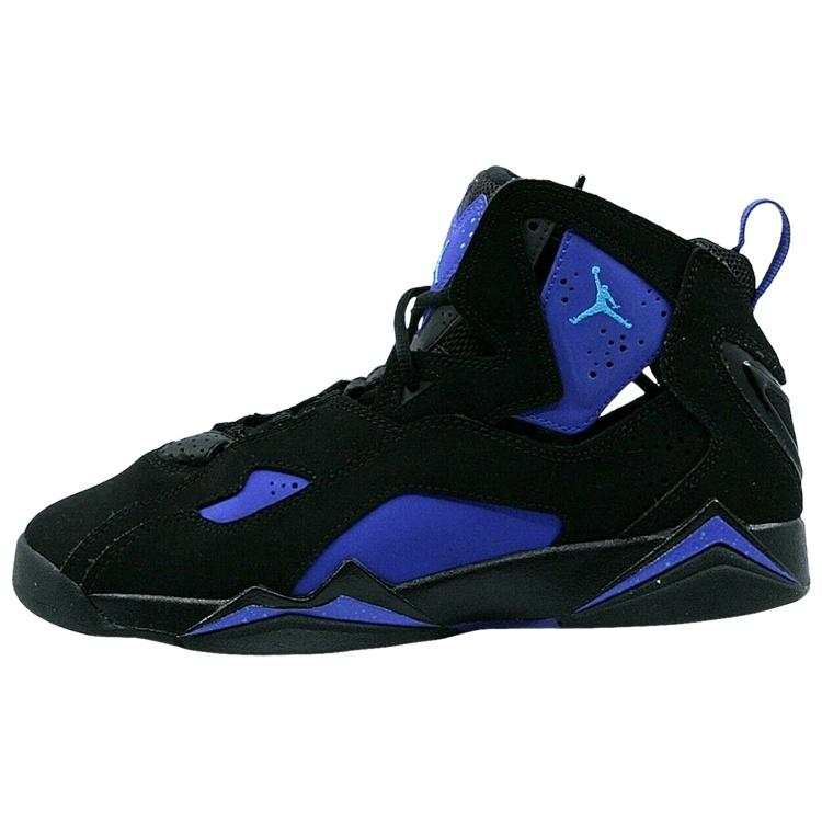 (GS) Air Jordan True Flight Black Sport Fuchsia Kids 343795-047 EU 36.5