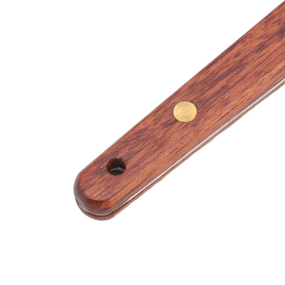 Stainless Steel Barbecue Spatula Wooden Handle Teppanyaki Spatula Pancake Turner  Griddle