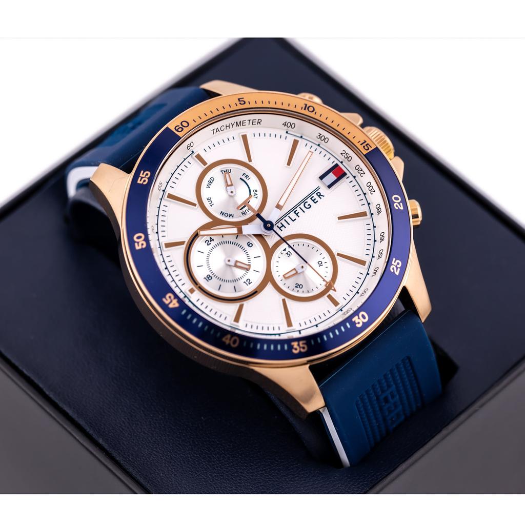 Zegarek Męski Tommy Hilfiger Bank 1791778 (Zf064A) + Box