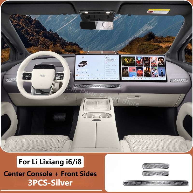 For Li Lixiang i6 i8 2025 2026 Center Console Air Outlet Dust Cover Front Side AC Vent Protective Sticker Interior Accessories