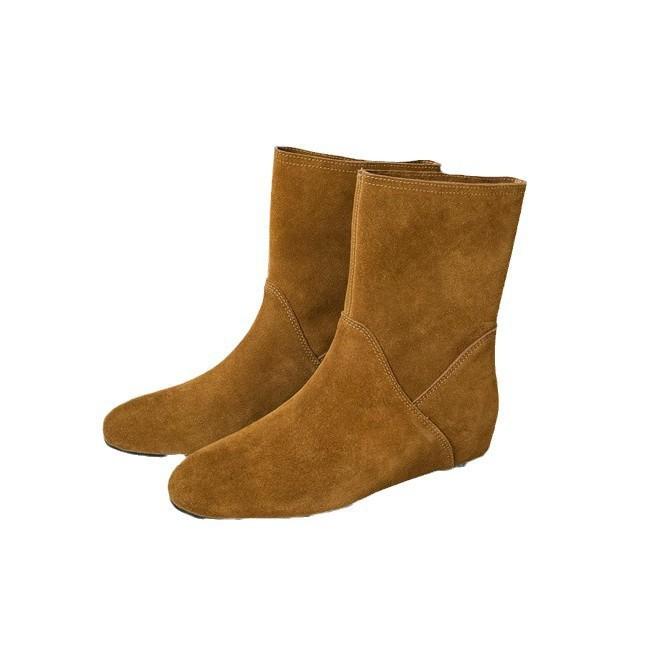 Retro Round Head Casual Simple Short Boots Women's 2025 Autumn and Winter New Outer Wear Inner Thin Boots