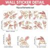 Self-Adhesive Wall Stickers Easter Festival Party Sticker New Bunny Sticker  Glass Decoration