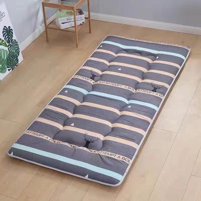 Ortable Futon Mattress | Skin-Friendly, Non-Slip, Breathable Cam Sleeping Pad with Star Pattern, Foldable Tatami Mat for Home and Travel