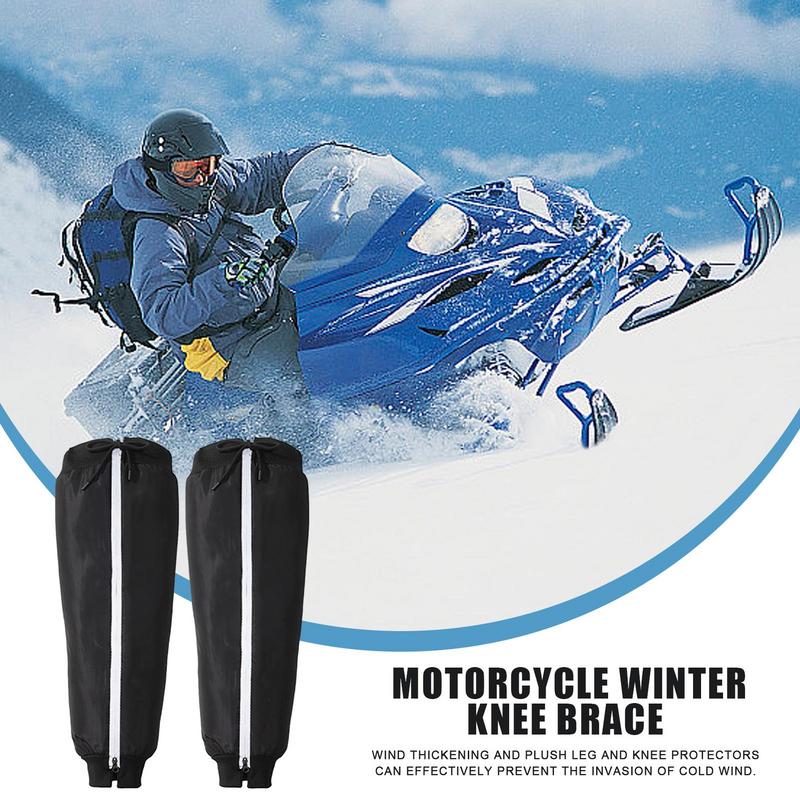 Leg Warmers Motorcycle Winter Knee Brace Wraps Pads Protector Bike Motorcycle Knee Pad Leg Sleeve Windproof Warmer Thermal Women