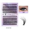 Diy Segmented Fried Hair Single Cluster False Eyelashes 12 Rows Large Capacity Daily Makeup
