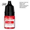 Liquid Wax Color Candle Dye Highly Concentrated 5ml for Natural Soy Beeswax Palm Gel Paraffin Soap Coloring DIY Making Drops