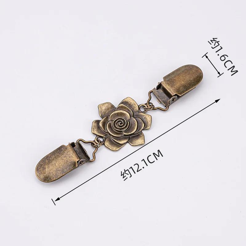 2 pcs of clothes clip brooch clip vintage clothing sweater cardigan shawl dress brooch clip shirt clip girl ladies