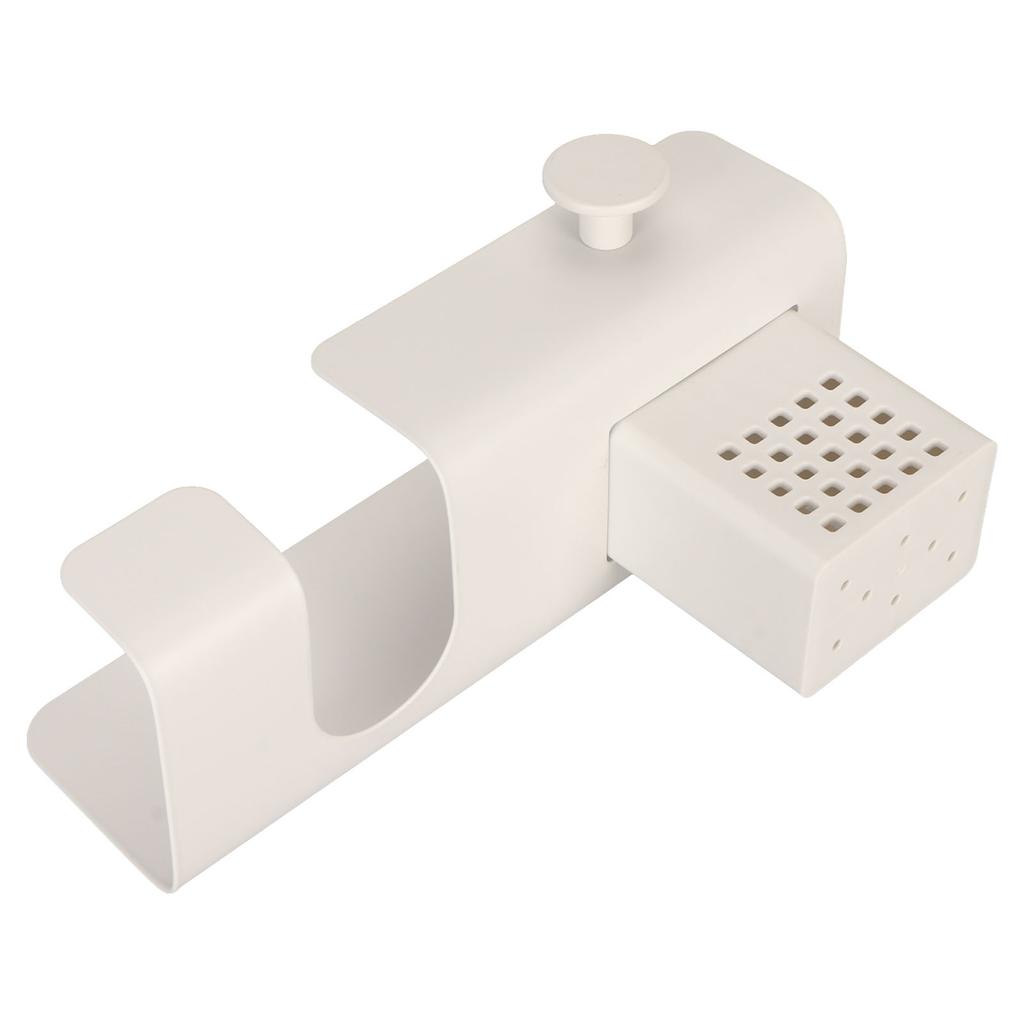 Hair Dryer Holder Punching Wall Mounted Space Saving Hair Dryer Rack with Storage Cup
