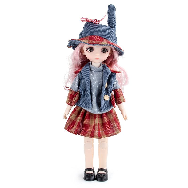 Constellation Vinyl Doll Princess Girl Toy 13 Joint Dressup Scorpio Doll Large Gift Box