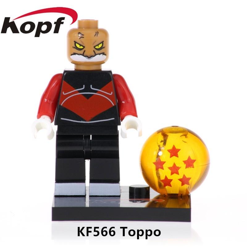 Lego Minifigures Animation Series Seven Dragon Ball Building Blocks Toy