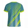 Men's Casual Striped Short Sleeved Top Round Neck Versatile T-shirt