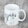 Polish Lowland Sheepdog, PON, Valee Sheepdog - Cup with a Dog, Cute Cup with Graphics, a Gift with Your Photo from the Art-Dog Brand