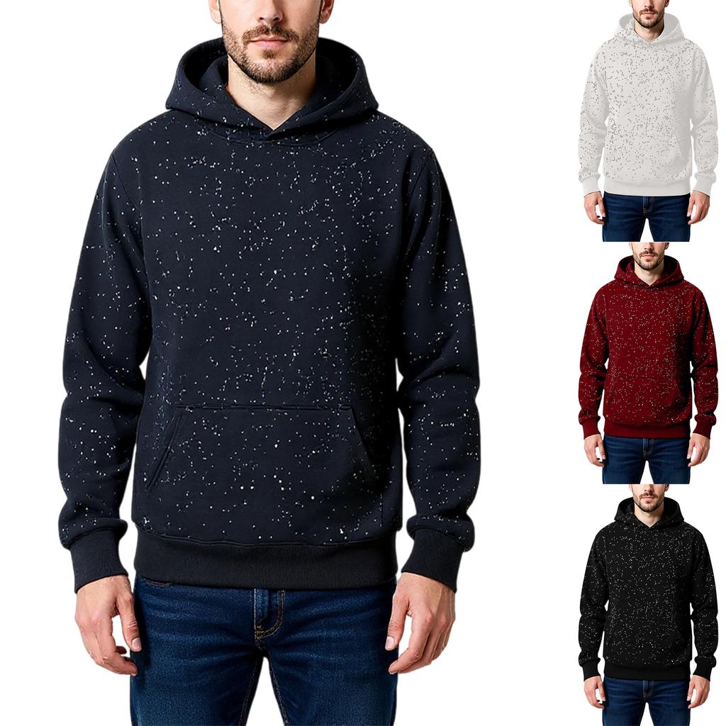 Pánská  Trend  Volná  Obloha  Kapucí  Mikina s kapucí