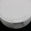 Compact Teeth Guard Holder Polypropylene Mouth Guard Case Ventilated Denture Storage Box with Small Mirror