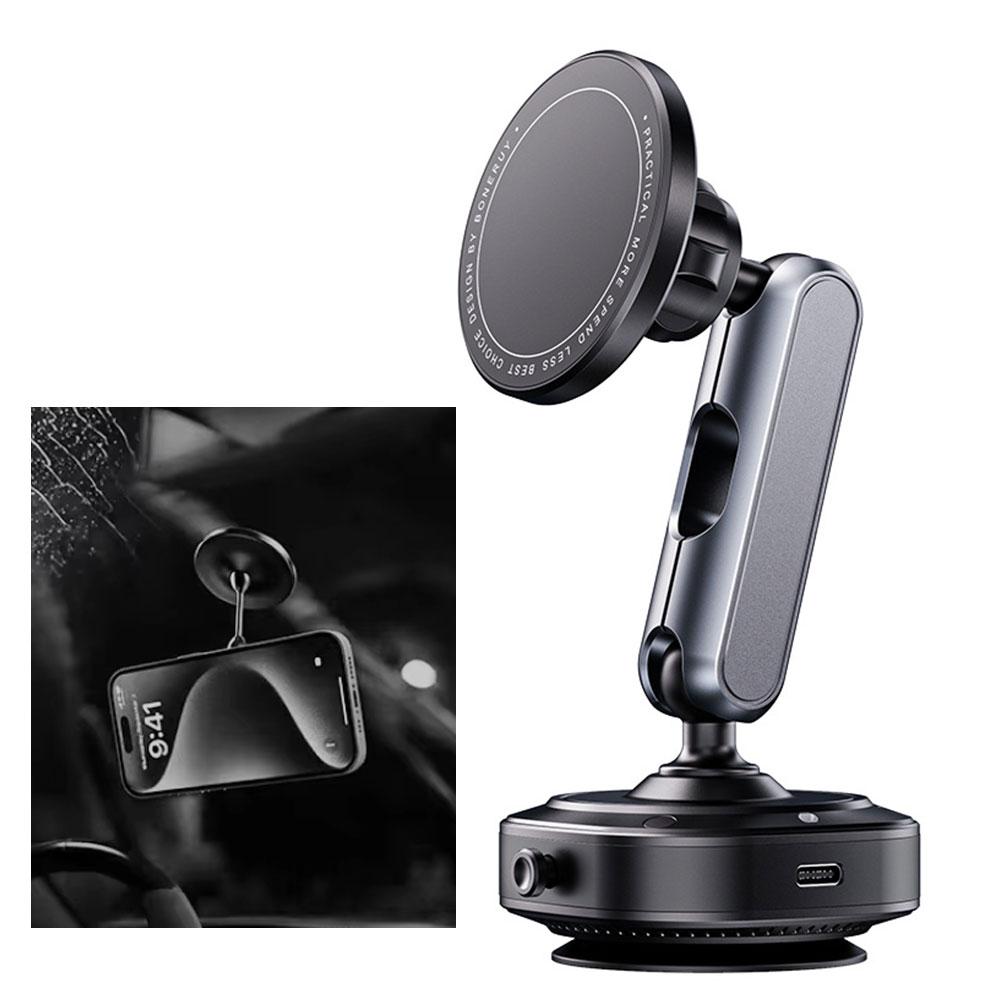New Car Magnetic Mobile Phone Holder 360 Degree Rotation, Vacuum Adsorption, No Need To Charge, Suitable for Car Navigation Z8Z1