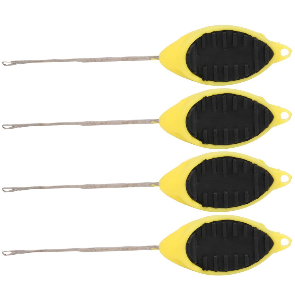 4 ks Navlékací háček na háčkování Jednohlavá navlékací jehla Přenosný rybářský nástroj pro rybáře