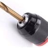 Threaded Metal Drill Chuck Square Quick Grip Adapter Chuck for Drill Bit Screwdriver Tap Socket Drill Accessories