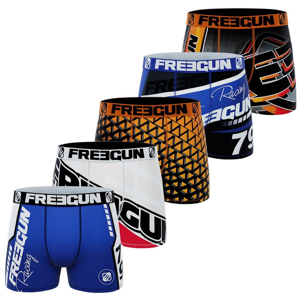 Boxers CR7 Lot De 5 – Coton Bio Et Microfibre, Confort Premium, Sac De Voyage Offert – Taille M - 3
