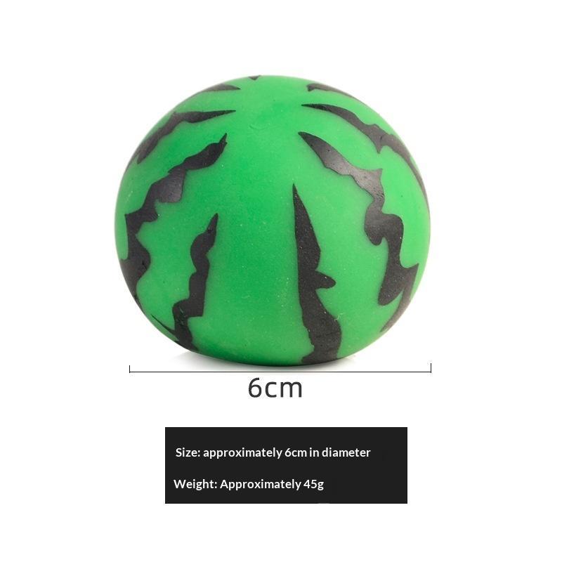 Watermelon Shaped Stress Relief Toy Soft Slow Rising For Kids Adults Home Party Favors