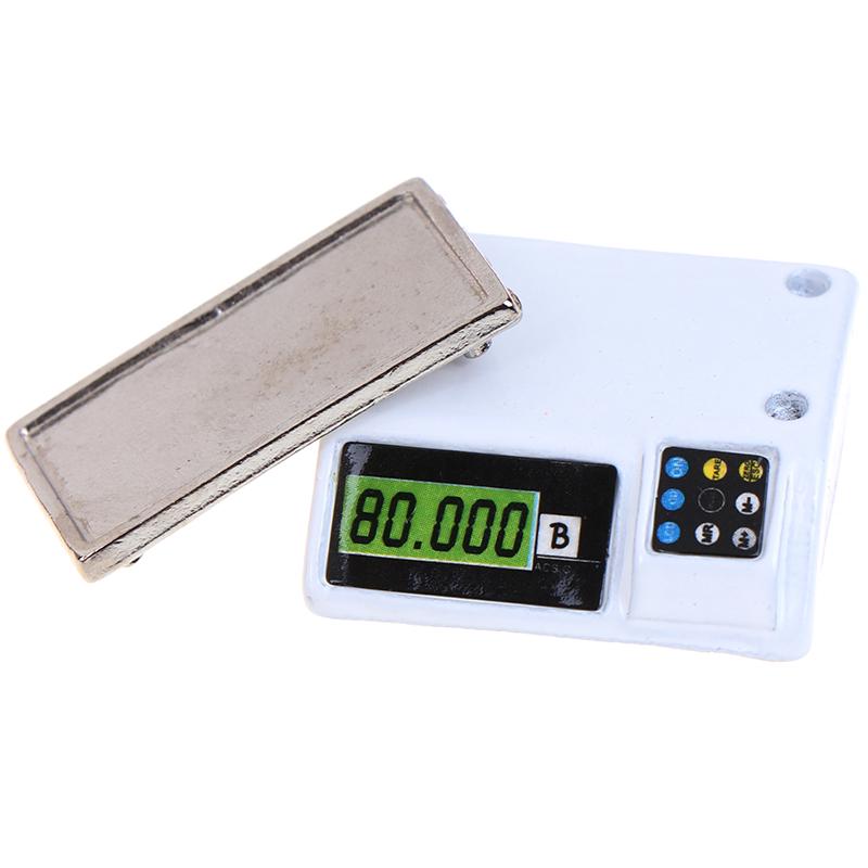 1:12 Dollhouse Miniature Electronic Scale Play Doll House Accessories Toy