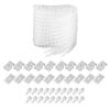Fish Tank Net Cover Prevent Jumping Escaping Breathable Aquarium Mesh Screen for Freshwater