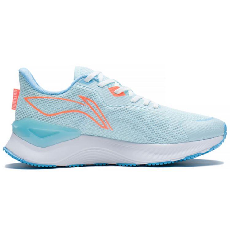 Li Ning Yue Ying 1.0 Ultra Light Breathable Low Top Running Shoes Women Sneakers Blue White ARHS028-4