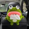 Cute Cartoon Car Tissue Box Creative Short Plush Tissue Box for Car Armrest Box Car Tissue Boxes For The Car Napkin Box Sto
