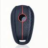 3-Tasten Silikon Auto Schlüsselhülle Abdeckung für Alfa Romeo Stelvio Giulia 2017 2018 Fernbedienung Hülle Skin Schlüsselschutz Zubehör