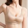 Seamless Foundation Invisible Breathable Thin Lifting Bra for Small Busts Push-up and Side Boob Reduction Fixed Cup Bra